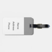 Étiquette À Bagage La vie toujours des jouets de garçons (Dos horizontal)