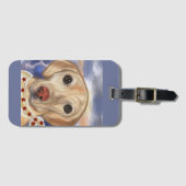 Étiquette À Bagage Labrador Retriever (Devant Horizontal)