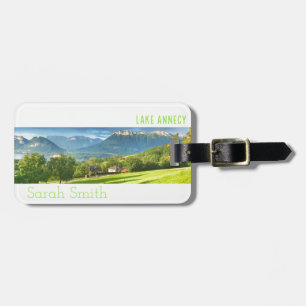 Étiquette À Bagage Lac Annecy Personnalised