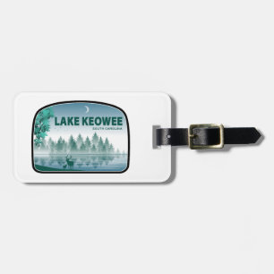 Étiquette À Bagage Lac Keowee cerfs Caroline du Sud