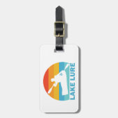 Étiquette À Bagage Lac Lure Caroline du Nord Kayak (Devant Vertical)
