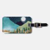 Étiquette À Bagage Lac Moonrise (Devant horizontal)