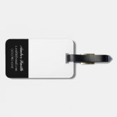 Étiquette À Bagage Lac Moraine, Rocheuses canadiennes, Alberta, Canad (Dos horizontal)