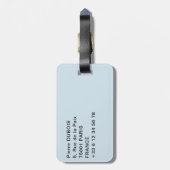 Étiquette À Bagage Lac Peyto - Parc national Banff, Alberta, Canada (Dos Vertical)