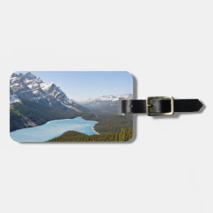 Étiquette À Bagage Lac Peyto - Parc national de Banff, Alberta, Canad