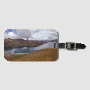 Étiquette À Bagage Lac Tibétain