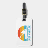 Étiquette À Bagage Lac Wheeler Caroline du Nord Kayak (Devant Vertical)