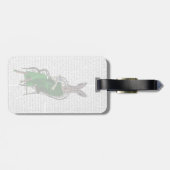 Étiquette À Bagage Lady Bella Rabbit Prendre du thé 2 (Dos horizontal)