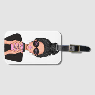 Étiquette À Bagage Lady Boss Life, Boss Babe Woman, Girl Boss