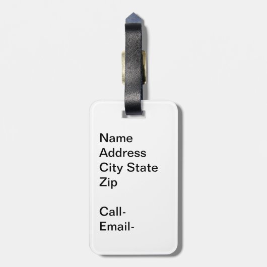 Étiquette À Bagage Lady Lecture par une fenêtre (Dos Vertical)