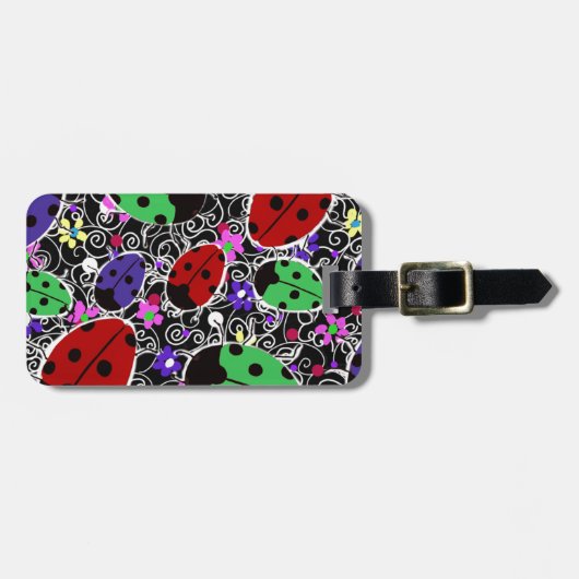 Étiquette À Bagage Ladybug (Devant horizontal)