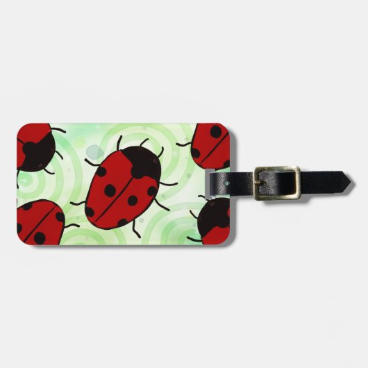 Étiquette À Bagage Ladybug (Devant horizontal)