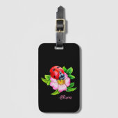 Étiquette À Bagage Ladybug (Devant Vertical)