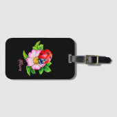 Étiquette À Bagage Ladybug (Devant Horizontal)