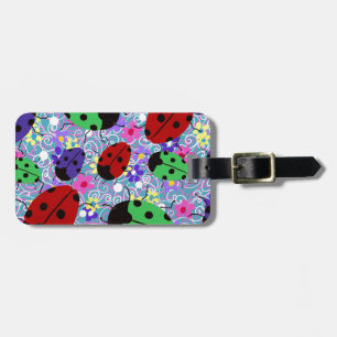 Étiquette À Bagage Ladybug