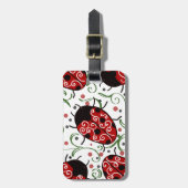 Étiquette À Bagage Ladybug (Devant Vertical)