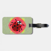 Étiquette À Bagage Ladybug à sept points (Dos horizontal)
