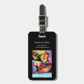 Étiquette À Bagage Ladybug & Cat Noir | Puissance Miraculeuse ! (Devant Vertical)