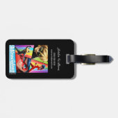 Étiquette À Bagage Ladybug & Cat Noir | Puissance Miraculeuse ! (Dos horizontal)