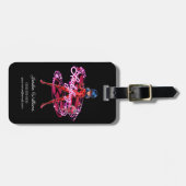 Étiquette À Bagage Ladybug et Tikki Graphic (Devant horizontal)