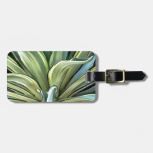 Étiquette À Bagage L'Agave Tropical Realism Art