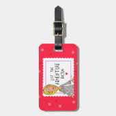 Étiquette À Bagage Laissez l'aventure commencer (Devant Vertical)