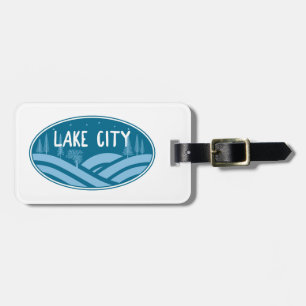 Étiquette À Bagage Lake City Colorado Extérieur