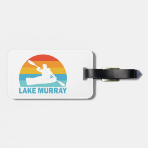 Étiquette À Bagage Lake Murray South Carolina en kayak