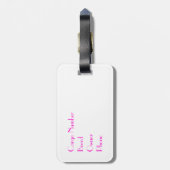 Étiquette À Bagage Lakeland terrier (Dos Vertical)