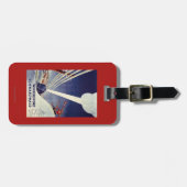 Étiquette À Bagage L'Allemagne - ski dans la forêt noire (Devant horizontal)