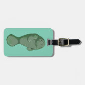 Étiquette À Bagage Lamantin (Devant horizontal)