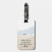 Étiquette À Bagage Lamar (Dos Vertical)