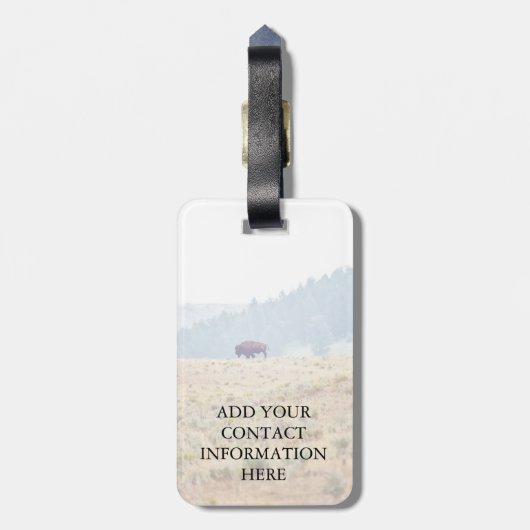 Étiquette À Bagage Lamar (Dos Vertical)