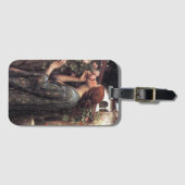 Étiquette À Bagage L'âme du Rose (par John William Waterhouse) (Devant Horizontal)