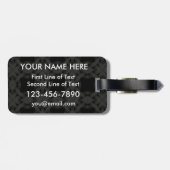 Étiquette À Bagage L'Américain irlandais enracine l'étiquette de (Dos horizontal)