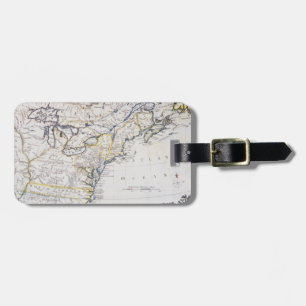 Étiquette À Bagage L'AMÉRIQUE COLONIALE : CARTE, c1770