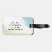 Étiquette À Bagage L'amour comme Jésus Inspirationnel Citation chréti (Dos horizontal)