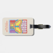 Étiquette À Bagage L'amour estival du Canada (Dos horizontal)