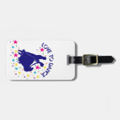 Étiquette À Bagage L'amour pour la danse (Devant horizontal)