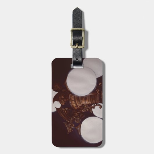 Étiquette À Bagage Lamplification des ailes démoniaques (Devant Vertical)