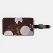 Étiquette À Bagage Lamplification des ailes démoniaques (Dos horizontal)