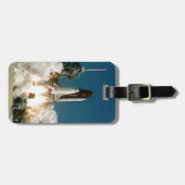 ÉTIQUETTE À BAGAGE LANCEMENT DE NAVETTE SPATIALE - PHOTO DE LA NASA (Devant horizontal)