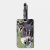 Étiquette À Bagage L'animal de ferme drôle de mule d'âne d'âne (Dos Vertical)