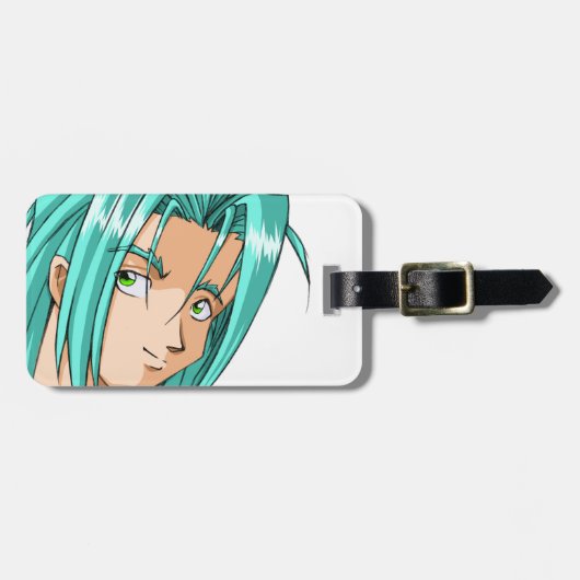 Étiquette À Bagage L'Anime et le Manga fait face (Devant horizontal)