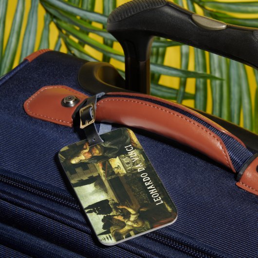 Étiquette À Bagage L'Annonciation du Seigneur de Léonard de Vinci (Insitu Rectoal 1)