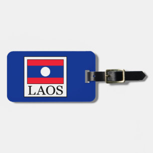 Étiquette À Bagage Laos