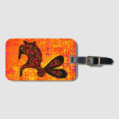 ÉTIQUETTE À BAGAGE LAPIN (Devant Horizontal)