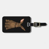 Étiquette À Bagage Lapin 3 (Devant horizontal)