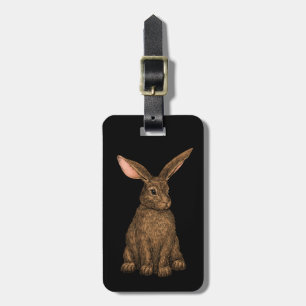 Étiquette À Bagage Lapin 3