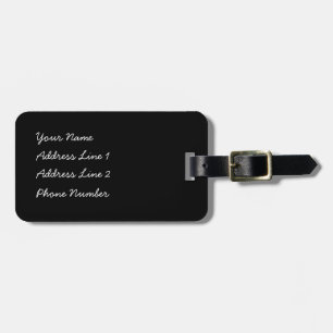 Étiquette À Bagage Lapin checkered de Kawaii